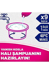 Kosla Halı Şampuanı Elde Yıkama 850ml ürün fotoğrafı