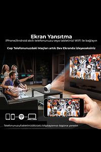 Hyper Pro 4K Projeksiyon ürün fotoğrafı