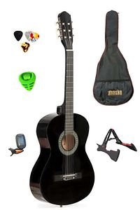 Gmc Mg1bk Siyah Klasik Gitar Seti (TUNER STAND KILIF PENA HEDİYELİ) ürün fotoğrafı