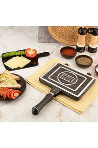 Lüks Grıll Tost Makinası Ocak Üstü Iç Ve Dış Granit Tost Makinesi ürün fotoğrafı