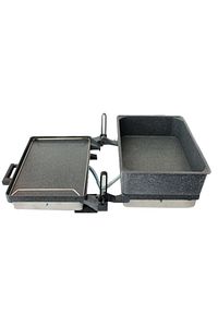 Bimeks Bazlama Lahmacun Grill Makinesi Granit Tavalı (KLASİK MODEL 23X35) Küçük Boy! ürün fotoğrafı