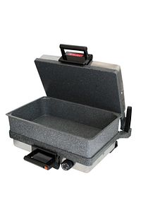 Bimeks Bazlama Lahmacun Grill Makinesi Granit Tavalı (KLASİK MODEL 23X35) Küçük Boy! ürün fotoğrafı