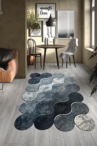 Dekoratif ,özel Kesim, Kaliteli,yıkanabilir,modern Ince, 800 Gr / Dokuma Kaydırmaz Halı ürün fotoğrafı