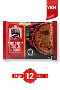 Arrabbiata Soslu Noodle 12'li Paket ürün fotoğrafı