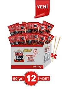 Arrabbiata Soslu Noodle 12'li Paket ürün fotoğrafı