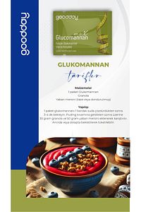 GLUCOMANNAN 30 SAŞE ürün fotoğrafı