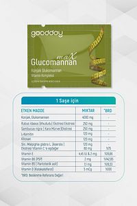 GLUCOMANNAN 30 SAŞE ürün fotoğrafı