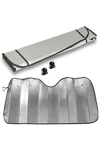 Araba Ön Cam Güneşlik Oto Ön Cam Folyolu Katlanabilir Güneşten Koruyucu Perde Güneşlik 150 X 70 Cm ürün fotoğrafı