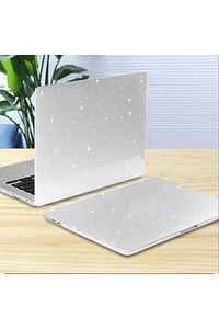 Apple Macbook Air 13.3 M1 2020 Simli Parlak Crystal 360 Derece Tam Korumalı Kılıf A2337/a1932/a2179 ürün fotoğrafı