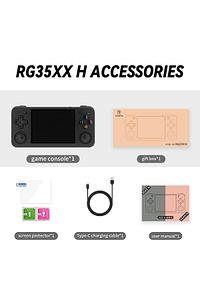 ANBERNIC RG35XX H Handheld Game Console Linux 3.5 inch IPS Screen H700 Retro Video Games Player 3... ürün fotoğrafı