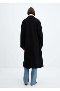Oversize yün palto ürün fotoğrafı