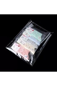 25 Adet Çeyiz Poşeti, Şeffaf Yapışkanlı Poşet, Çeyiz Paketleme Poşeti, Jelatin Poşet 35x50 Cm ürün fotoğrafı