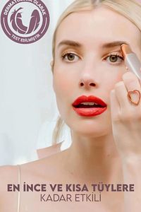 Nano Teknolojisi Yüz Kaş Bıyık Tüy Alma Aleti Epilasyon Traş Makinası ürün fotoğrafı