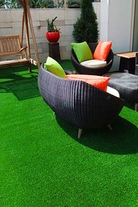 - Suni Yapay Çim Halı Serisi - 7mm - Yeşil - En 1.5 Metre ürün fotoğrafı