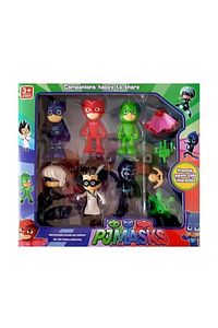 Pj Masks  Catboy Owlette Gekko 6'lı 10 Parça Oyun Seti ürün fotoğrafı