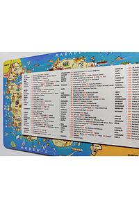 Ahşap Türkiye Kültür Haritası Puzzle, Eğitici Ülkemizi Tanıyalım Yapboz ürün fotoğrafı