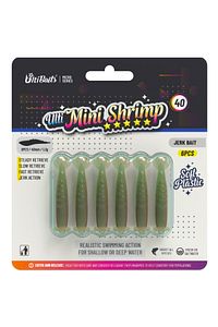 Mini Shrimp 40, Silikon Karides 40mm 1.3gr 6 Adet ürün fotoğrafı
