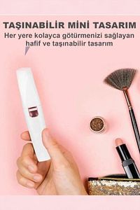 Nano Teknolojisi Yüz Kaş Bıyık Tüy Alma Aleti Epilasyon Traş Makinası ürün fotoğrafı