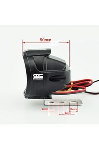 2 Adet Motosiklet Scooter Uyumlu Led Sis Farı Çakar Ve Sabit Mod 6 Ledli ürün fotoğrafı
