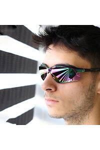 Bisiklet Güneş Gözlüğü Motorcu Uv Korumalı Yüz Ayarlı Motorcu Toz Koruma Bisikletçi Gözlük Aynalı G ürün fotoğrafı