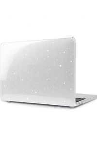 Apple Macbook Air 13.3 M1 2020 Simli Parlak Crystal 360 Derece Tam Korumalı Kılıf A2337/a1932/a2179 ürün fotoğrafı