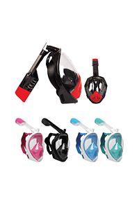 Full Face Şnorkel Tam Yüz Dalış Maskesi Maske Set S/m - Mg2097g S/m (LİSİNYA) ürün fotoğrafı