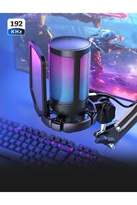 Ampligame A6t Twitch, Youtuber, Gamer, Tiktok, Yayıncı Usb Mikrofon Seti ürün fotoğrafı