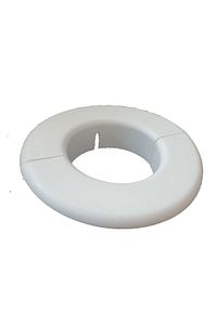 Klima Borusu Delik Kapatma Dekoratif Kapak Boru Kapağı Plastik 11 cm Çap ürün fotoğrafı