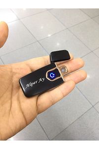 Kişiye Özel Isim Baskılı Çakmak Dokunmatik Parmak Izli Usb Şarjlı Elektronik Kutulu Gly-202 ürün fotoğrafı