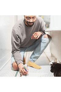Fayans Derz Dolgusu Boyama Boyası Kalemi Beyaz Hızlı Kuruyan Su Bazlı Kokusuz Kalıcı Yenileme ürün fotoğrafı