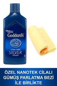 Goddard's Gümüş Parlatıcısı 125 ML + Nanotek Gümüş Temizleme Mendili ürün fotoğrafı