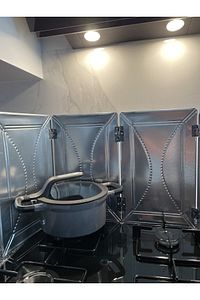 Çelik Metal Rüzgarlık Rüzgar Kesici Özel Kutulu Ve Çantalı Metalik BPA Free Tek Kişilik ürün fotoğrafı