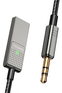 Bluetooth Receiver Aux Kablo Wireless Araç Kiti Ca-8700 ürün fotoğrafı