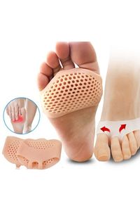 Orta Parmağa Geçen Metatarsal Silikon Pad Nasır Koruyucu Ayakkabı Vurma Önleyici Koruyucu ürün fotoğrafı