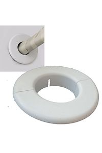Klima Borusu Delik Kapatma Dekoratif Kapak Boru Kapağı Plastik 11 cm Çap ürün fotoğrafı