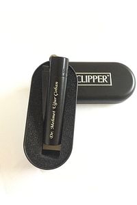 Kişiye Özel Isim Baskılı Kutulu Mat Siyah Clipper Çakmak Isme Özel Kaliteli Clipper Çakmak Gly-203 ürün fotoğrafı