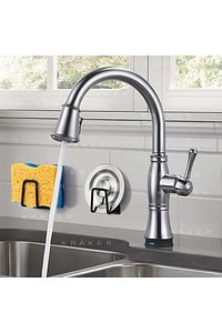 Sünger Tutucu Lavabo Için 2li Set Siyah ürün fotoğrafı