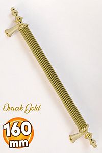 Ovacık Metal Gold Mobilya Mutfak Çekmece (160 MM - 16 CM) Dolap Dolabı Kapak Kulpu Kulbu Kulpları ürün fotoğrafı
