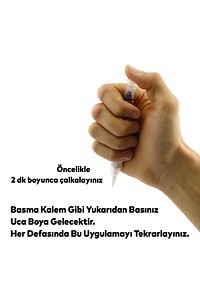 Araç Oto Rötuş Kalemi 5 ml Kaporta Tampon Çizik Giderici Fırça Metalik Gümüş Renk Boya Kalemi ürün fotoğrafı