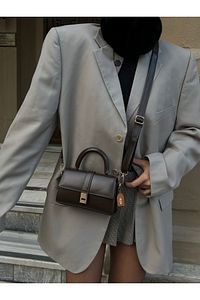 Paula Model Acı Kahve Kadın El Ve Omuz Çantası ürün fotoğrafı