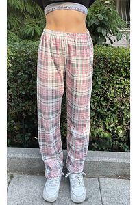 Kadın Ekose Desenli Pijama Alt ürün fotoğrafı