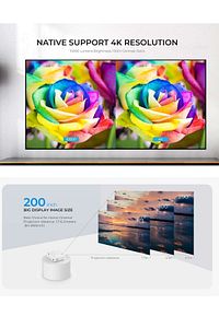 FULL HD Pj202 Pro Projeksiyon Smart Sürüm 4k Desteği Netflix Youtube, Exxen) - Türkçe Menü 1920 x 1 ürün fotoğrafı