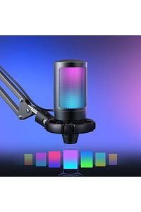 Ampligame A6t Twitch, Youtuber, Gamer, Tiktok, Yayıncı Usb Mikrofon Seti ürün fotoğrafı