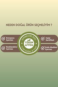 Yörem Afyon Meşhur Niğde Glütensiz Vegan Vitamin Deposu Barbunya | 500gr. ürün fotoğrafı