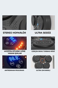 Müzikli Duvar Boks Padi ürün fotoğrafı