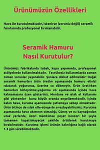 Seramik Hamuru 4000 Gr, 7li Plastik Ebeşuar (MODELAJ SETİ), Kesme Teli-ipi, Guaj, Doğal Kil Çamuru ürün fotoğrafı