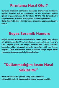 Seramik Hamuru 4000 Gr, 7li Plastik Ebeşuar (MODELAJ SETİ), Kesme Teli-ipi, Guaj, Doğal Kil Çamuru ürün fotoğrafı