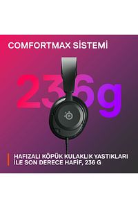 Arctis Nova 1 Multi-system Oyun Kulaklığı - Siyah ürün fotoğrafı