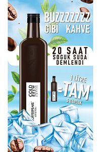 Cold Brew Coffee Original - 1 Litre Soğuk Kahve ürün fotoğrafı