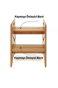 Çocuk / Yetişkin Montessori Ahşap Basamak, Yükseltici, Tabure ürün fotoğrafı